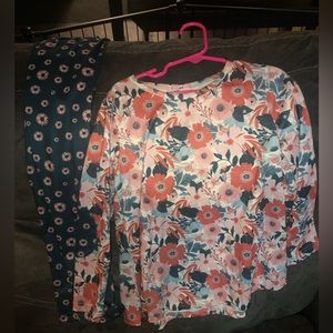 Floral outfit (SOLD)